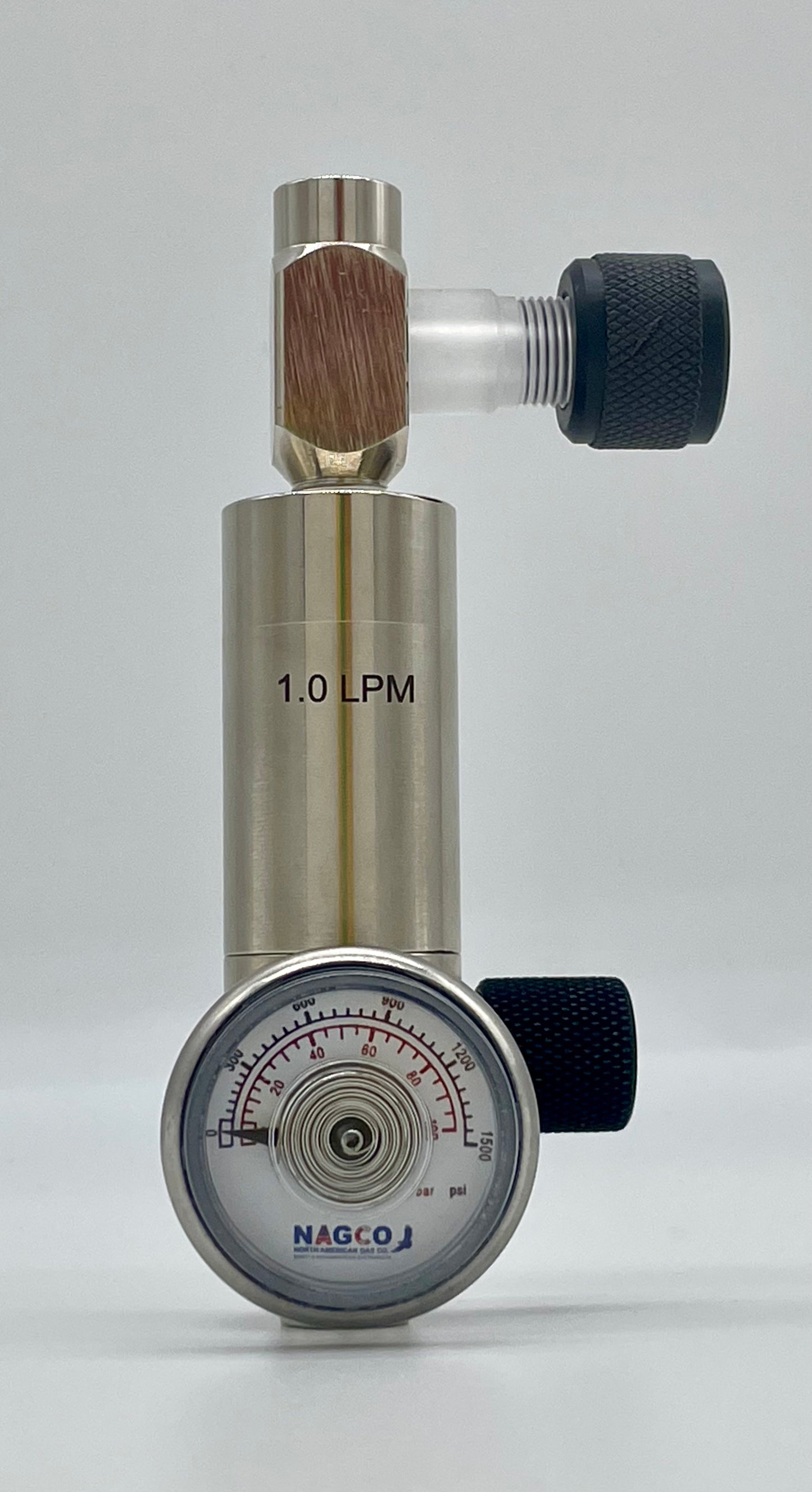 Septa Flow Valve C-10 (male) | Flow Rate: 1.0LPM | 1.0LPM Outlet with replaceable septum
