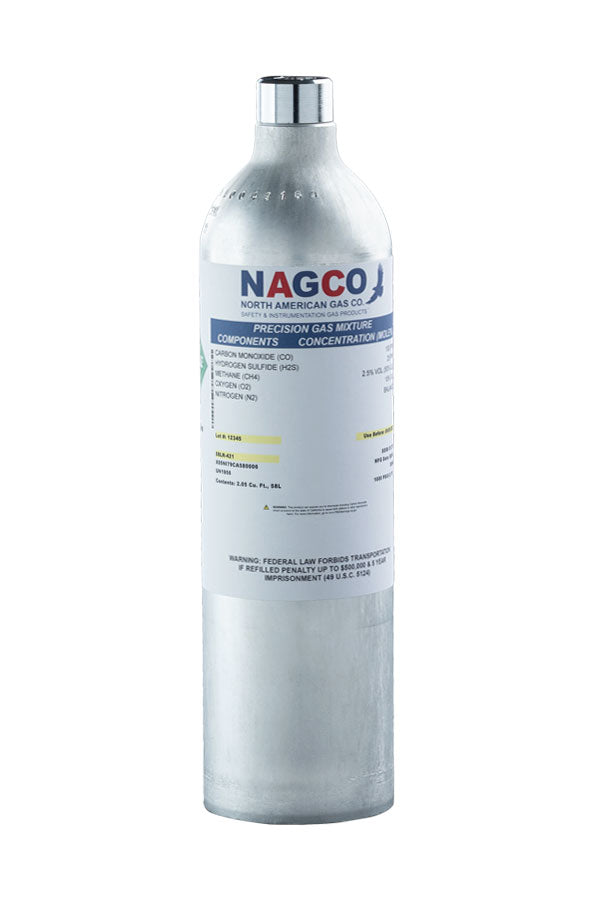 H₂S gas mixtures | Calibration gas – NAGCO
