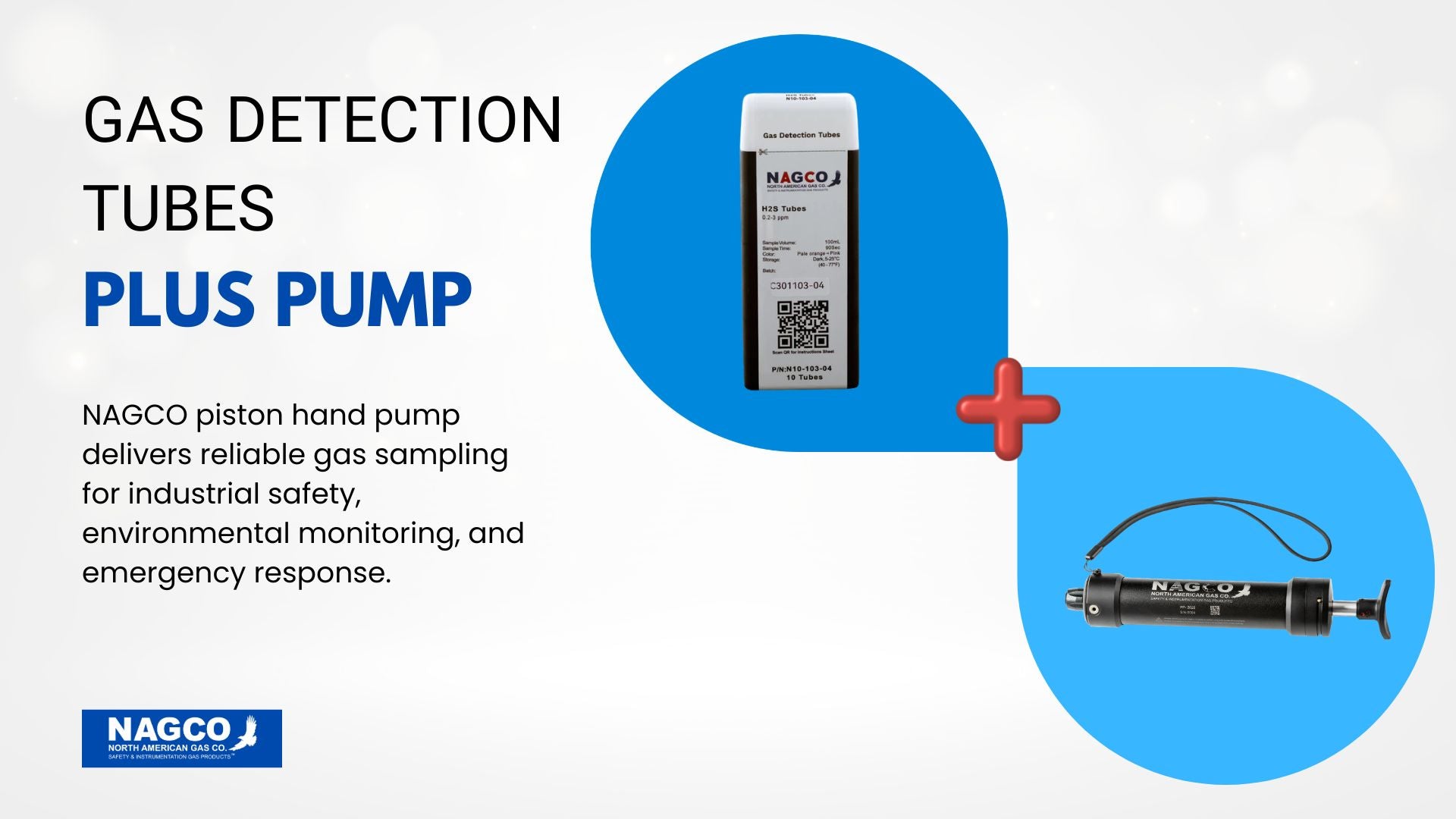 NAGCO piston hand pump delivers reliable gas sampling for industrial safety, environmental monitoring and emergency response.