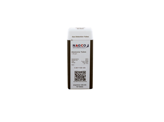 Ammonia (NH3) Detector Tubes | Standard Range: 1-30ppm