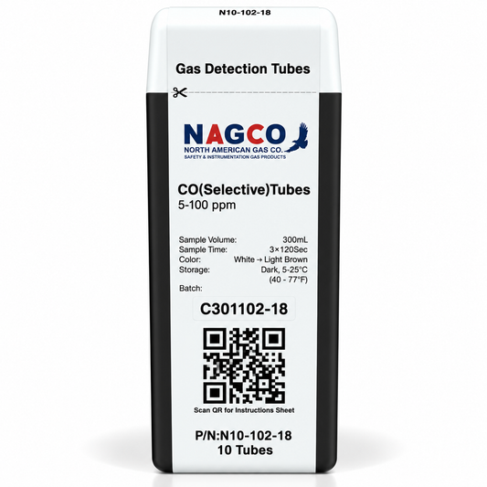 Carbon Monoxide (CO) Detector Tubes | Standard Range: 5-100ppm | N10-102-18