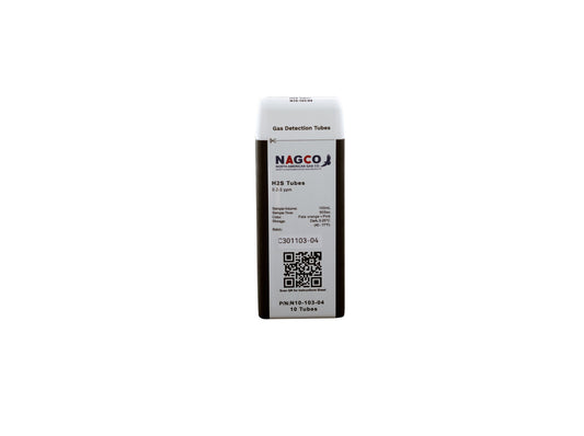 Hydrogen Sulfide (H2S) Detector Tubes | Standard Range: 0.2-3ppm