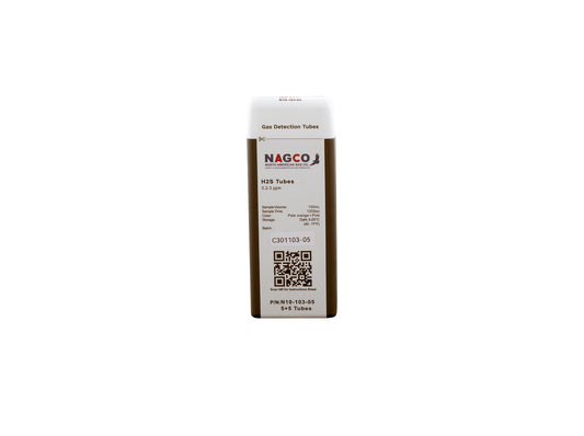 Hydrogen Sulfide (H2S) Detector Tubes | Standard Range: 0.2-3ppm