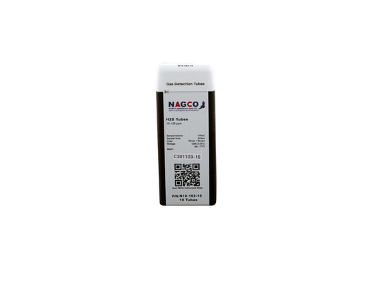 Hydrogen Sulfide (H2S) Detector Tubes | Standard Range: 10-120ppm