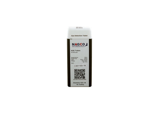 Hydrogen Sulfide (H2S) Detector Tubes | Standard Range: 25-250ppm