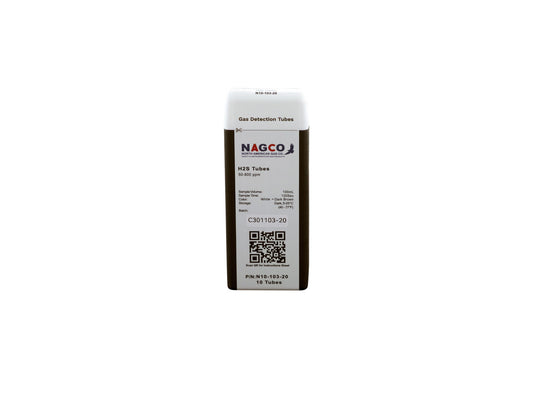 Hydrogen Sulfide (H2S) Detector Tubes | Standard Range: 50-800ppm