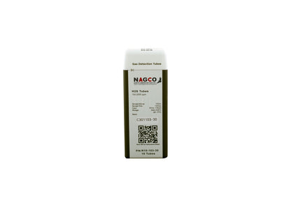 Hydrogen Sulfide (H2S) Detector Tubes | Standard Range: 100-2000ppm