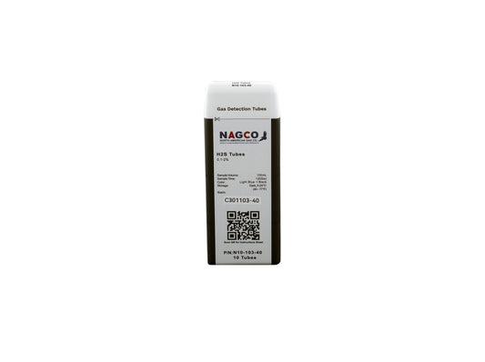 Hydrogen Sulfide (H2S) Detector Tubes | Standard Range: 0.1-2%