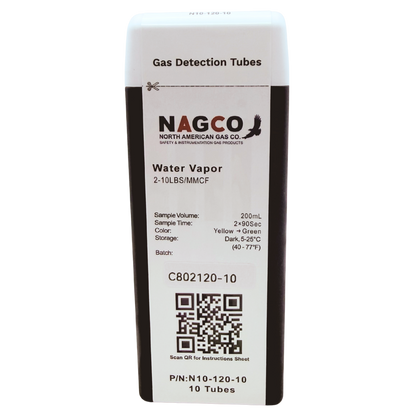 N10-120-10 NAGCO Water Vapor gas detector tube
