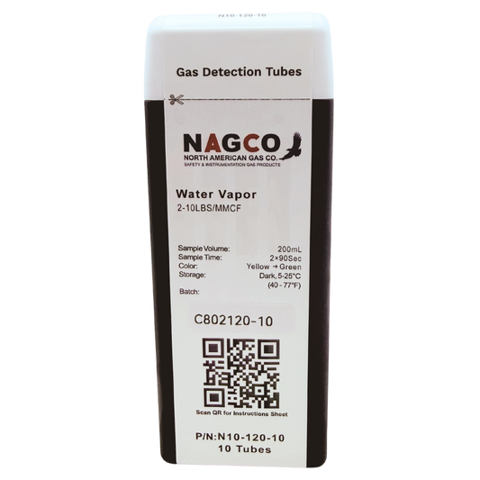 N10-120-10 NAGCO Water Vapor gas detector tube