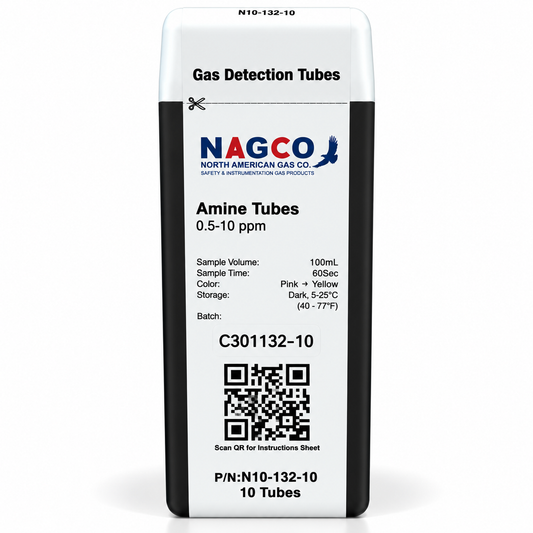 Amines (NH3) Detector Tubes | Standard Range: 0.5-10ppm | N10-132-10