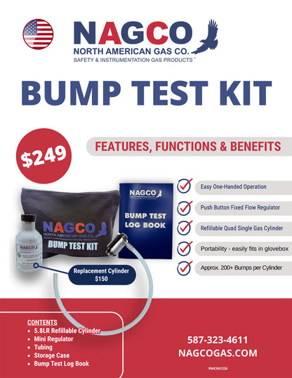 NAGCO Bump Test Kit