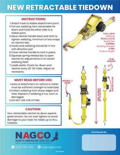 Retractable Tiedown Strap